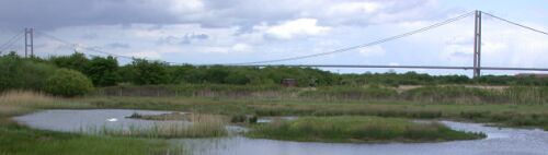 Far Ings and the Humber Bridge. Pic by Andy Mabbett